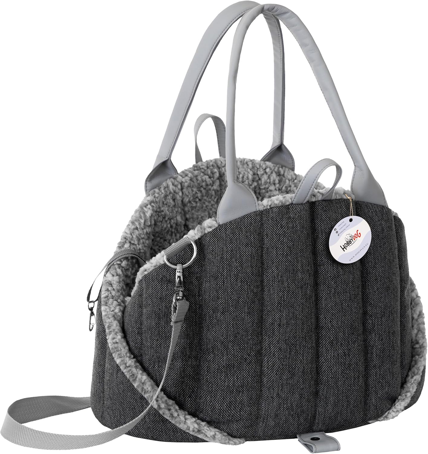 Sea Shell Hundetasche, Grösse 2: 47x29x32 cm, Schwarz Inari