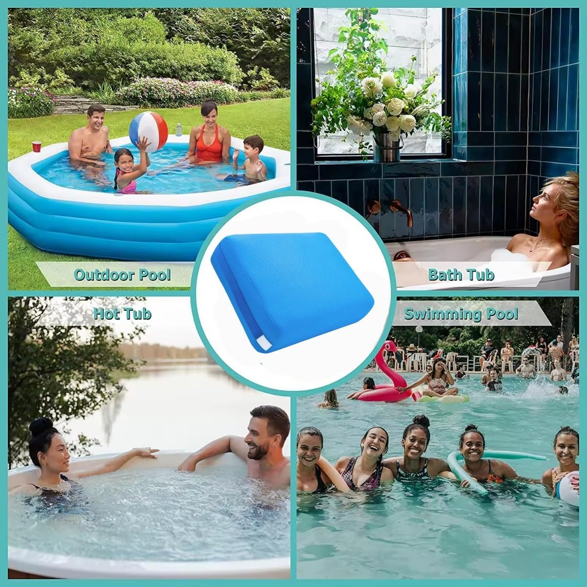 Whirlpool-Sitzerhöhung, Blau