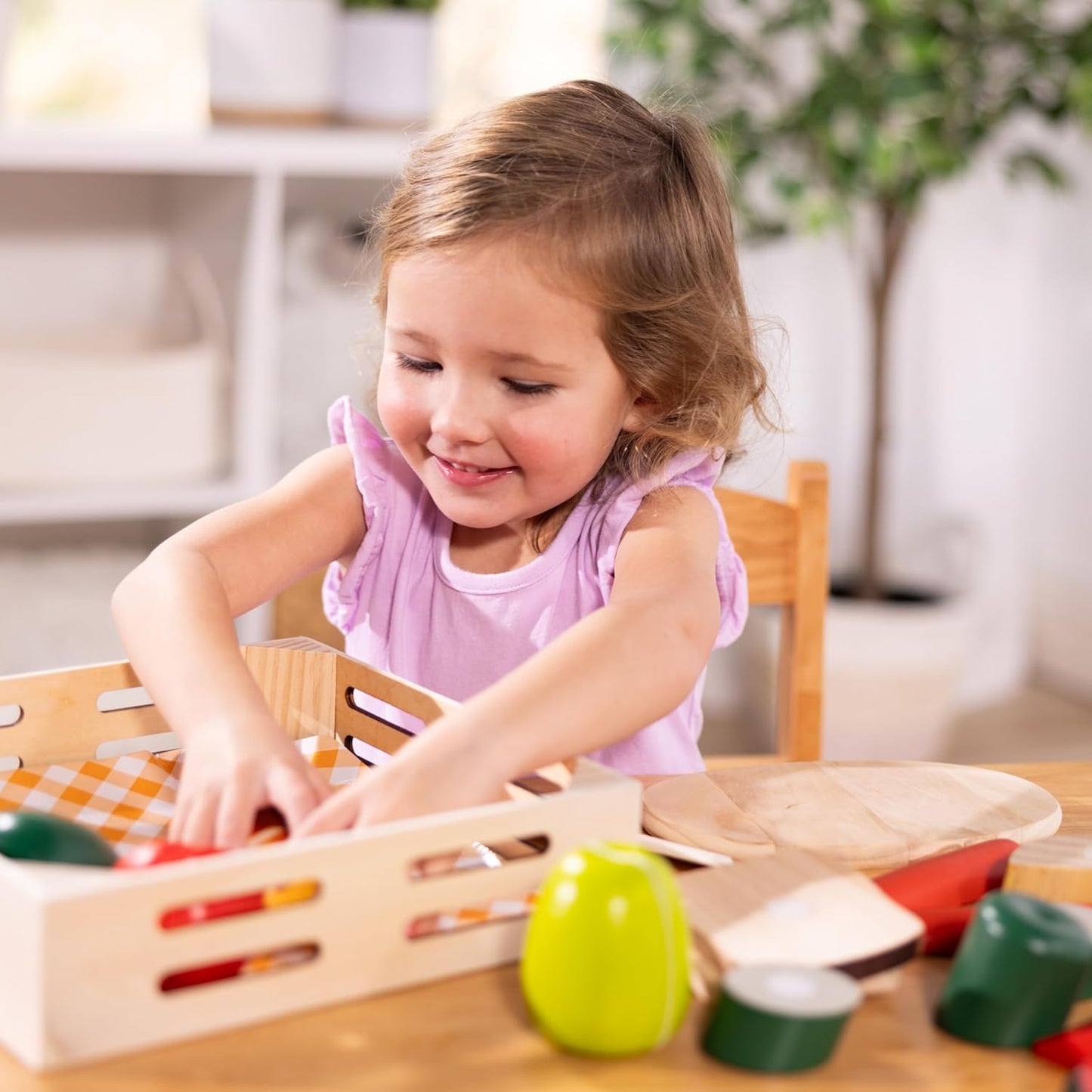 Schneidespielzeug für Kinder, Essen schneiden