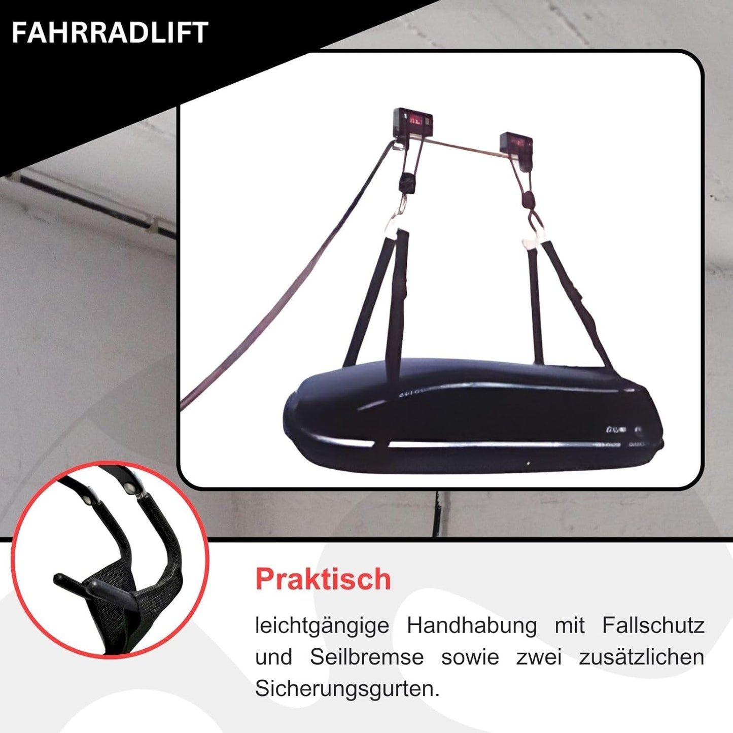 Velolift Plus Deckenhalterung