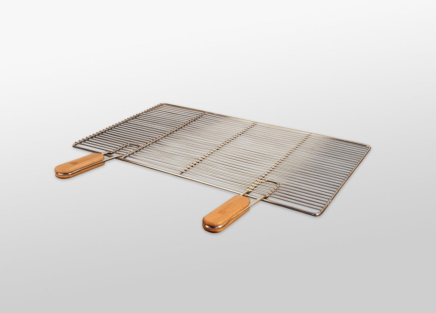Grillrost mit abnehmbaren Handgriffen