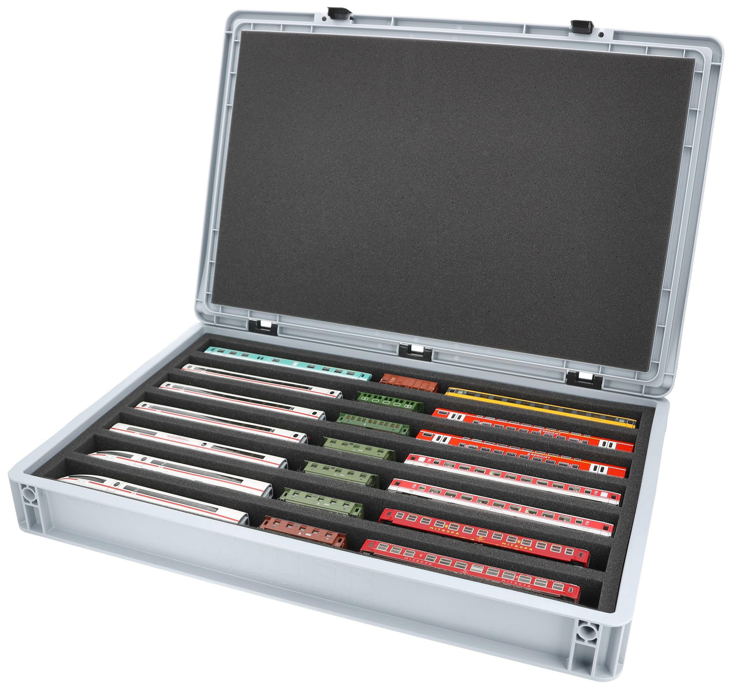 EB46Set Eurobox Schaumstoffeinlage für Spur TT Modelleisenbahn