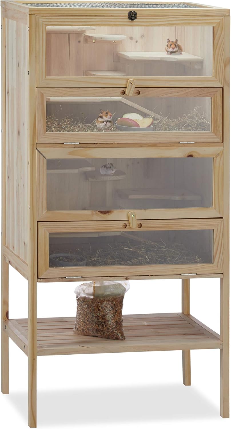 Hamsterkäfig mit 3 Etagen