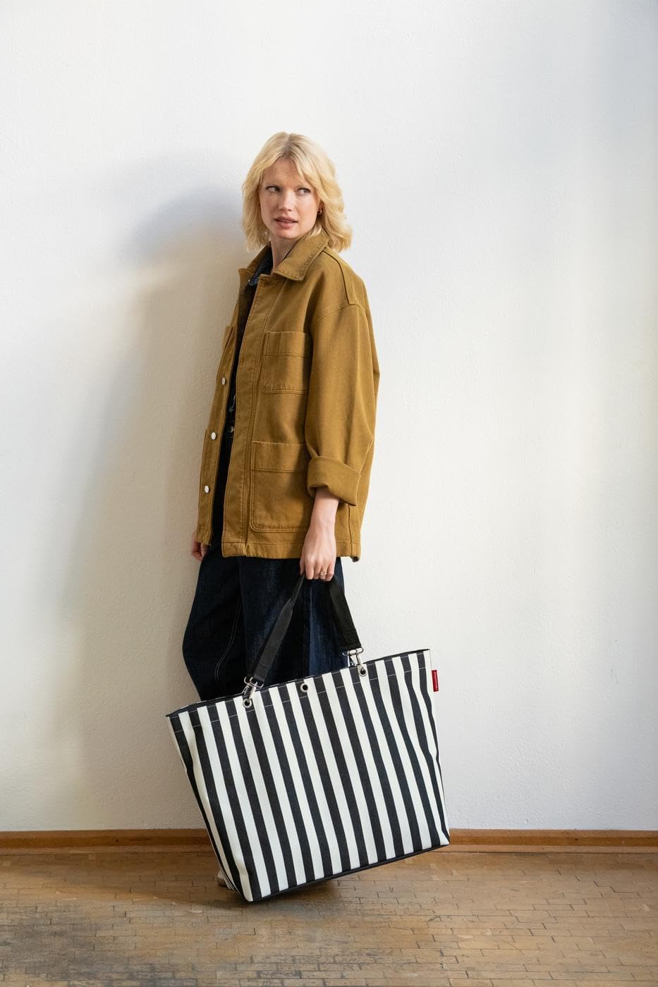 Shopper XL - Summerstripes Black, Summerstripes Black