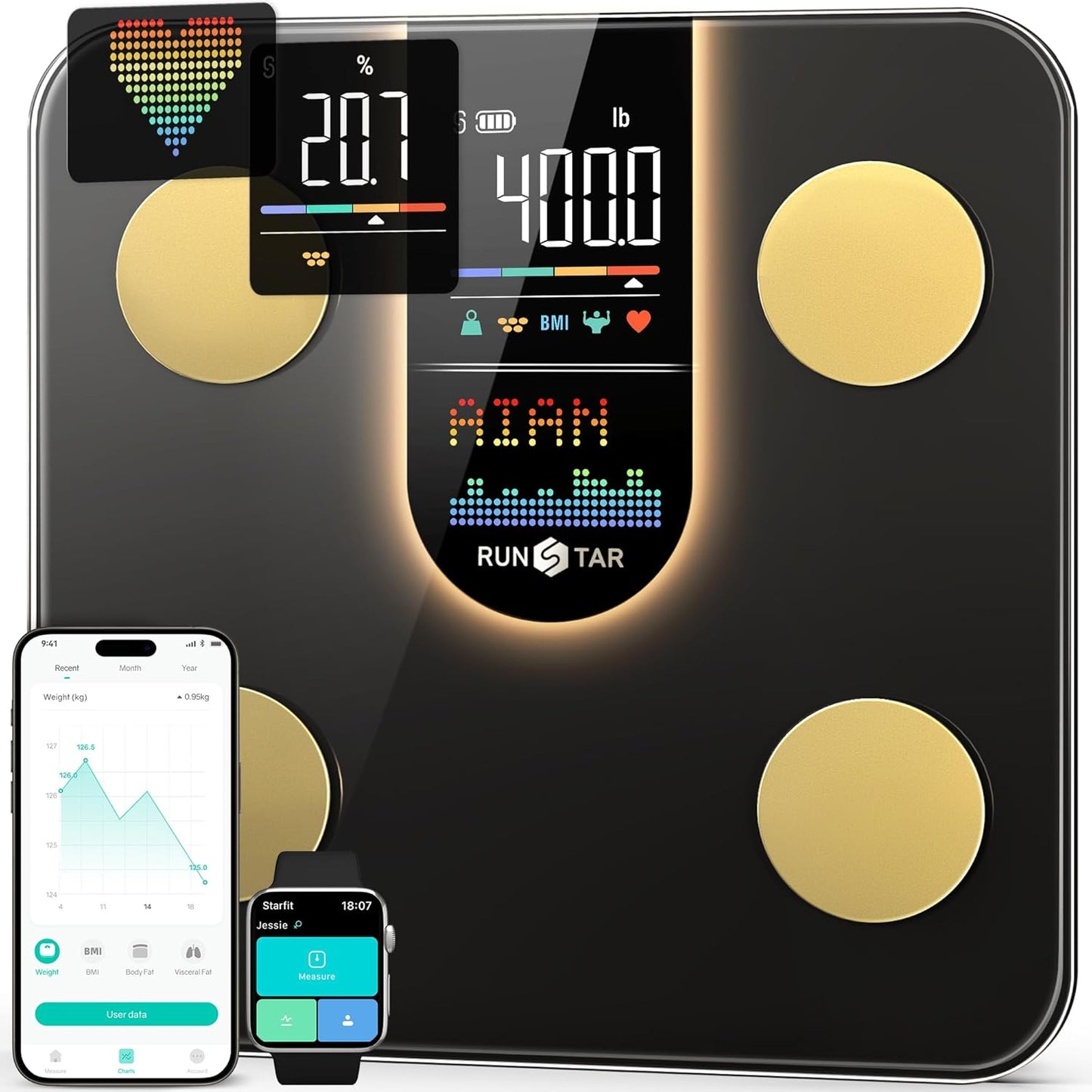 4E SmartView Lite Körperwaage