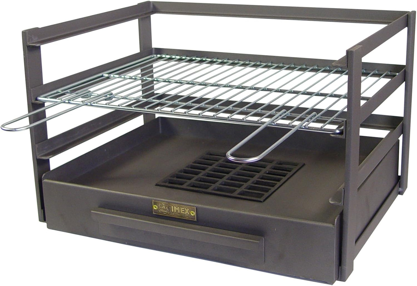 Grillschublade mit verzinktem Grill