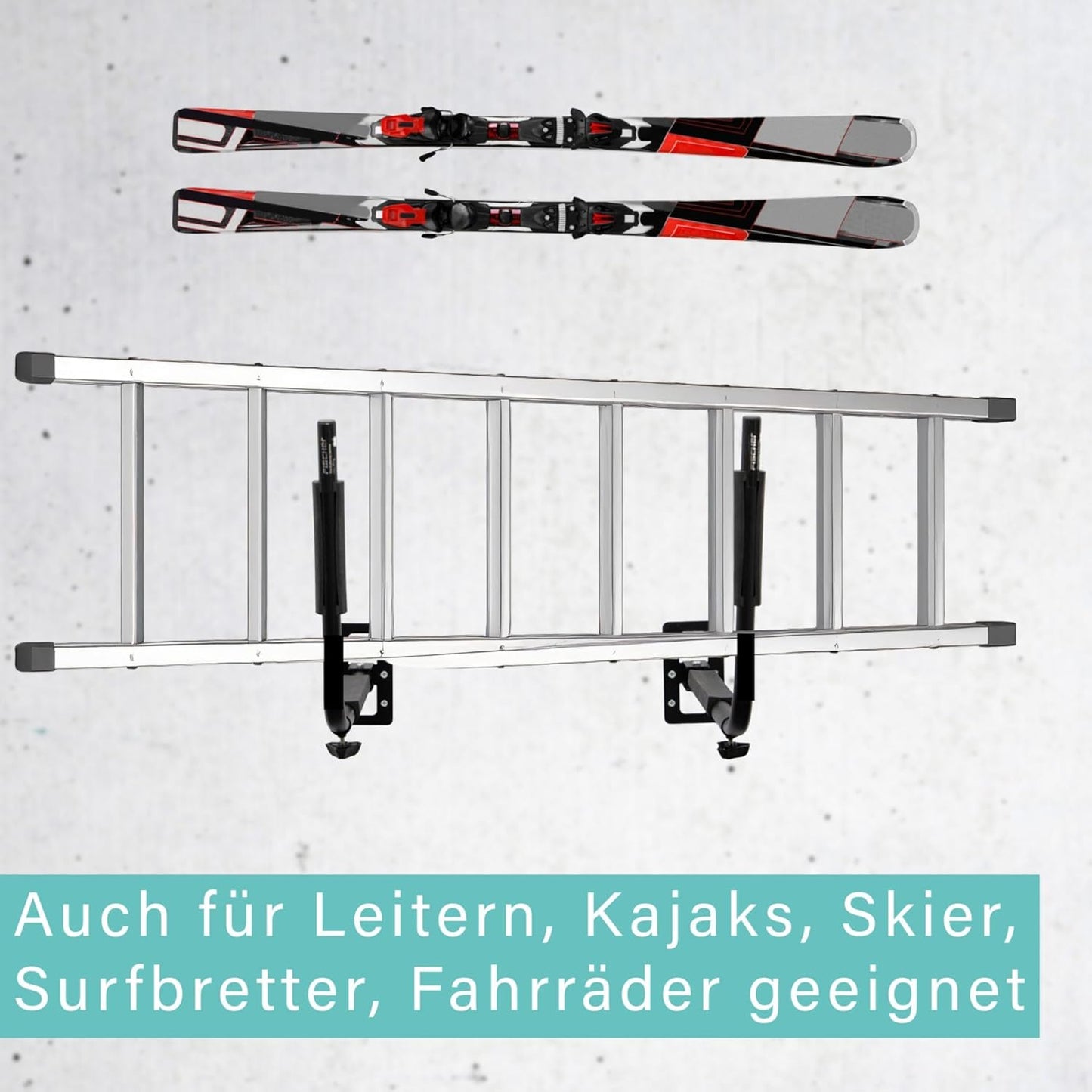 Wandhalterung für Dachbox (Metall, inkl. Montagematerial)