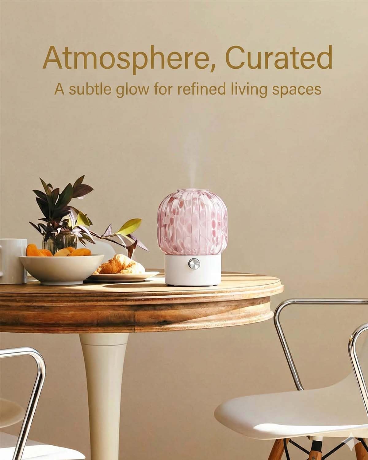 Aroma Diffuser mit LED-Licht, 005-rose
