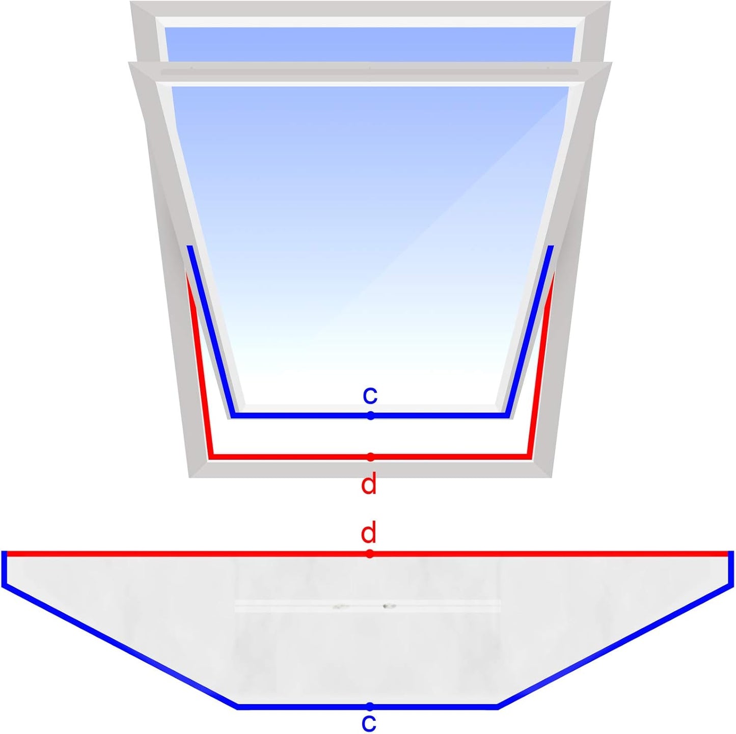 Fensterabdichtung, 2x270cm