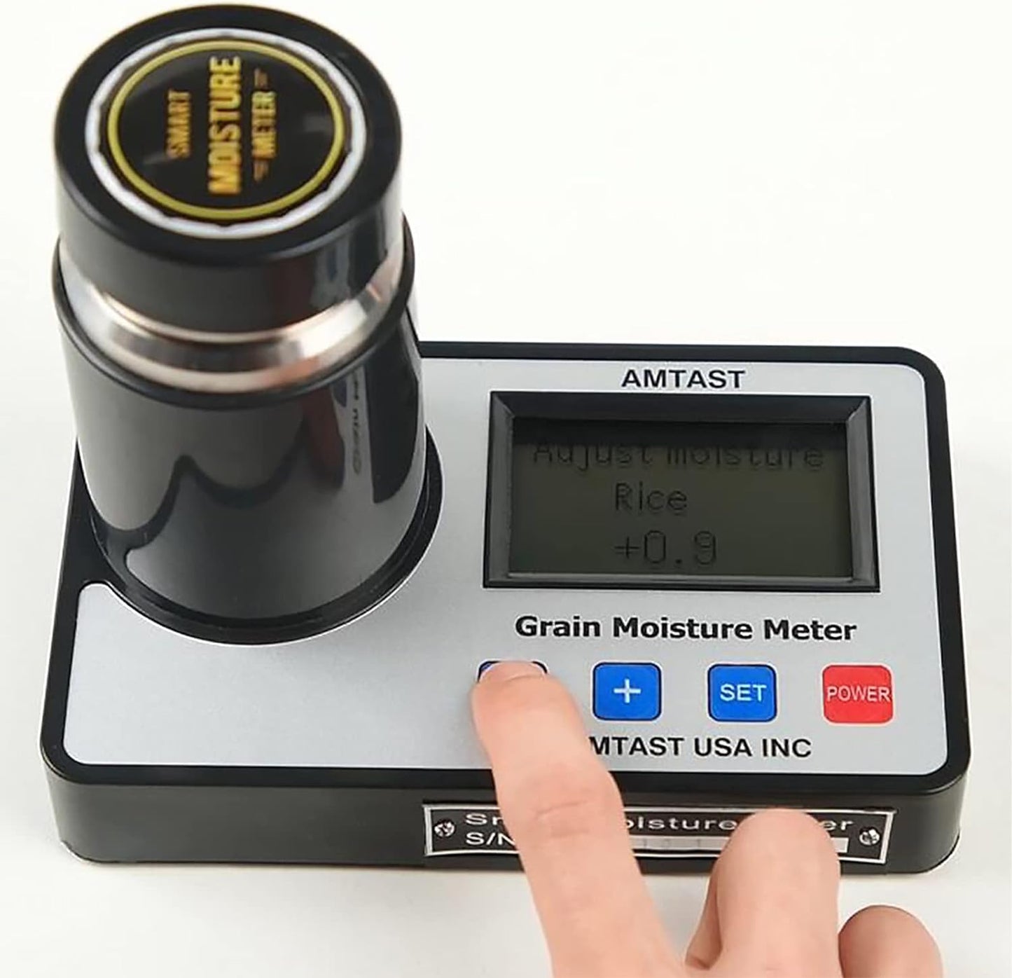 Smart Grain Moisture Meter AMT155, Test 19 Körner