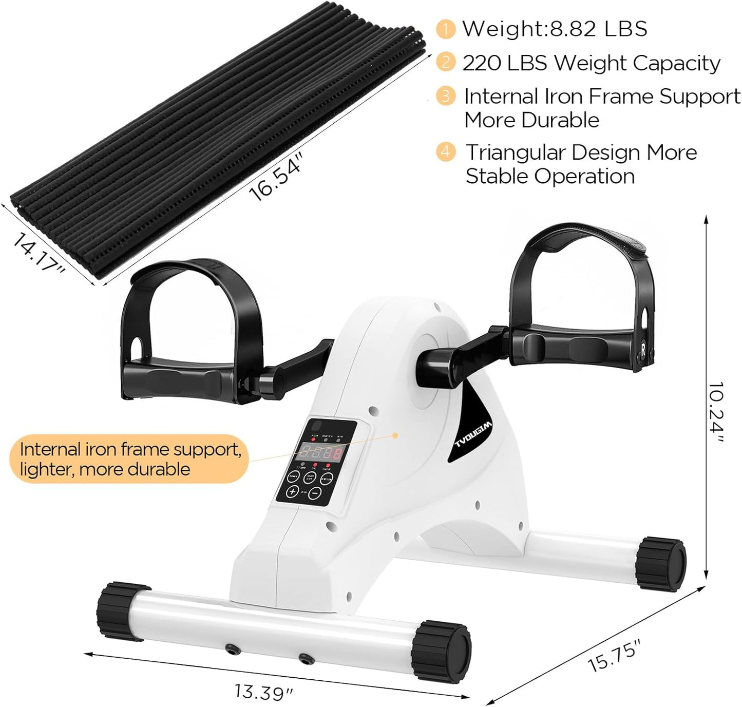 Pedaltrainer, Weiss