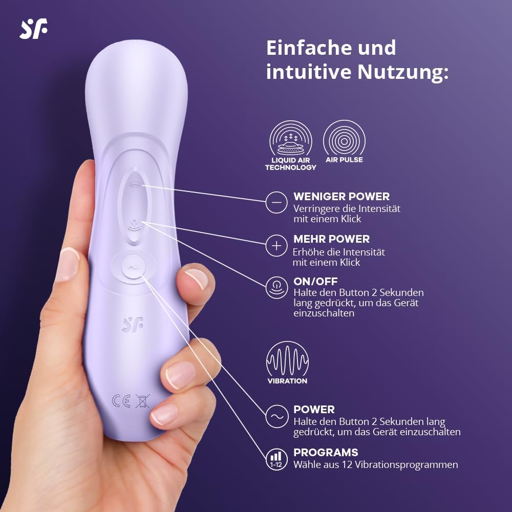 Pro 2 Generation 3 Druckwellenvibrator, flieder