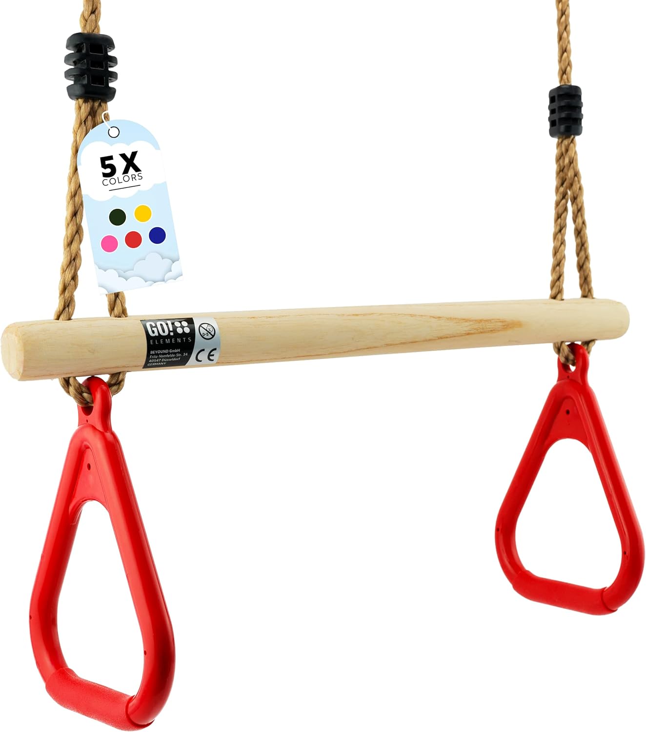 Trapez Schaukel, Rot