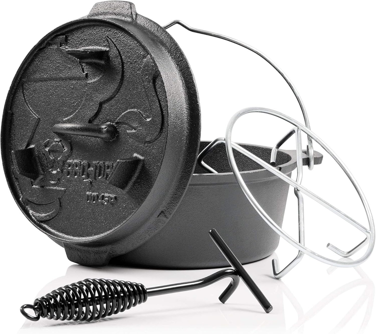 Dutch Oven Set, 4,2 Liter (DO45P) Topf Ohne Füsse