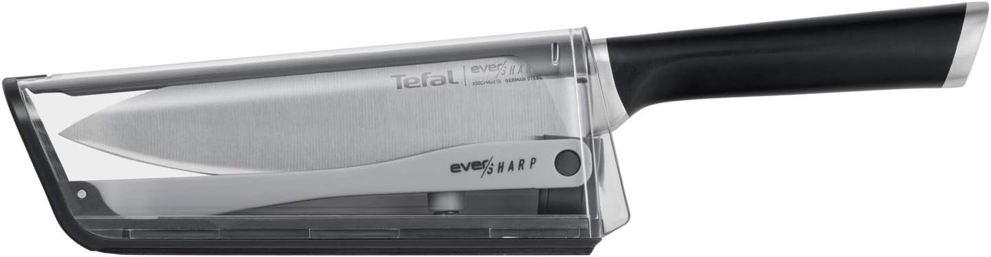 Eversharp Chef-Messer mit Messerschärfer, Eversharp Chef-Messer 16,5 cm + Messerschärfer