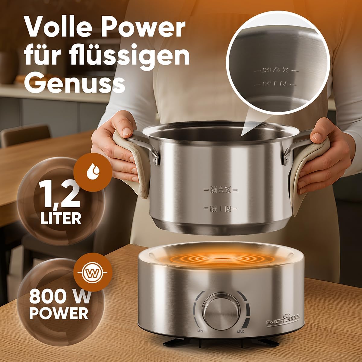 CLA PC-FD 1288 Fondue 8 Pers.