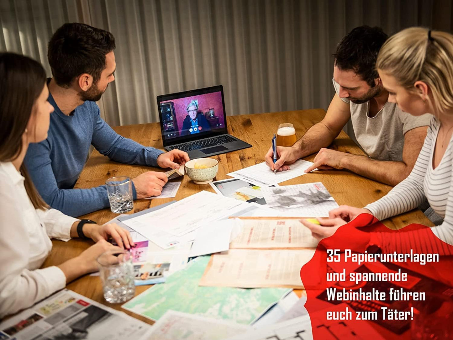 Escape Room Detektivspiel, 3er Bundle