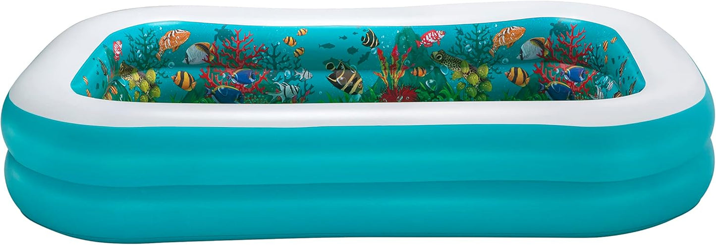 Undersea Adventure Pool mit 3D-Taucherbrillen, 262 x 175 x 51 cm