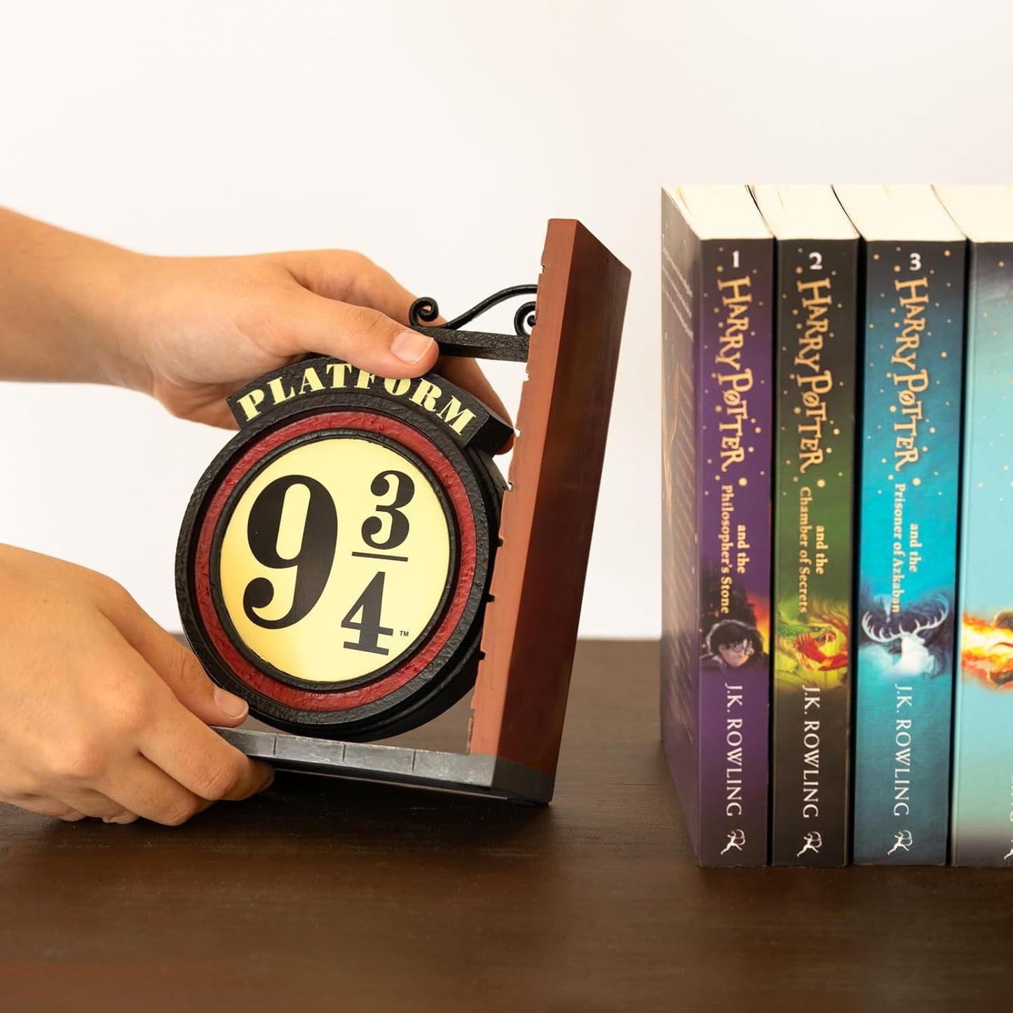 Harry Potter Gleis 9 3/4 Buchstütze, Gleis 9 3/4