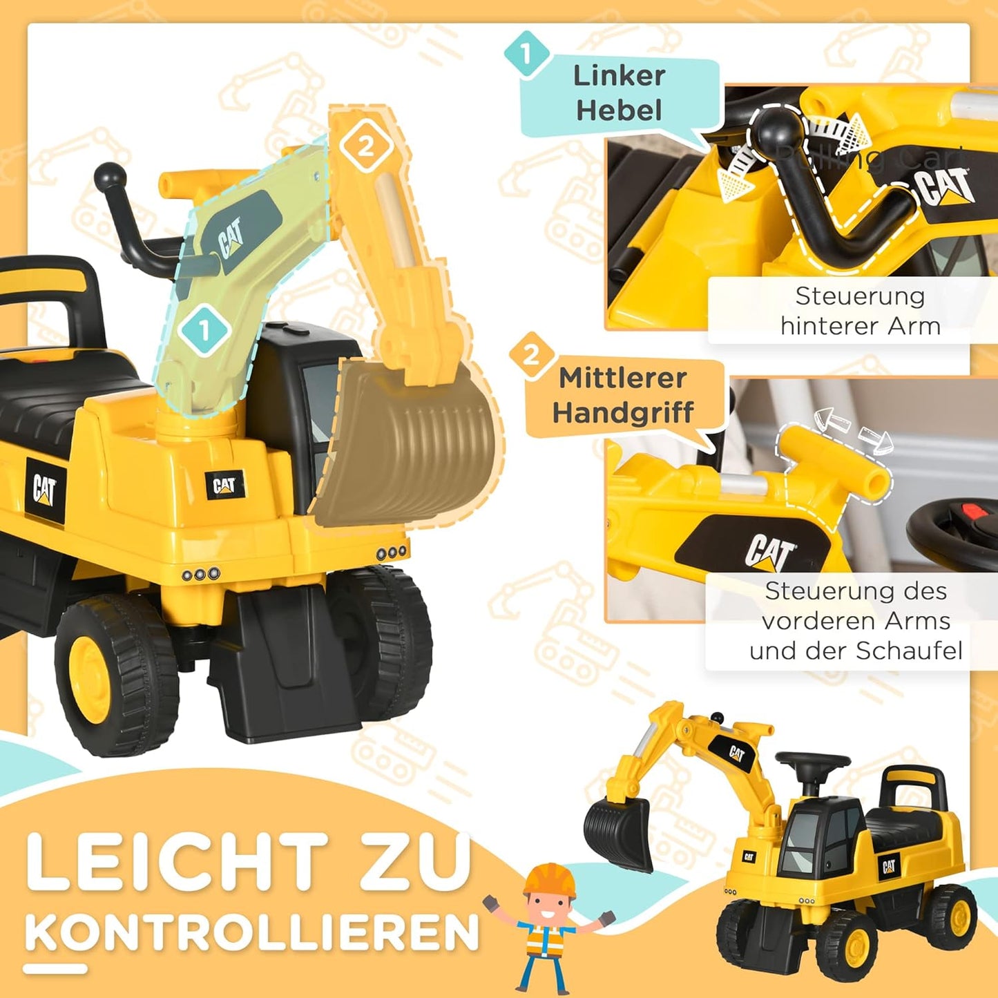 Sitzbagger bis 25kg