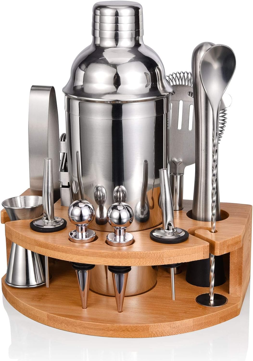 Cocktail Shaker Set, Silber