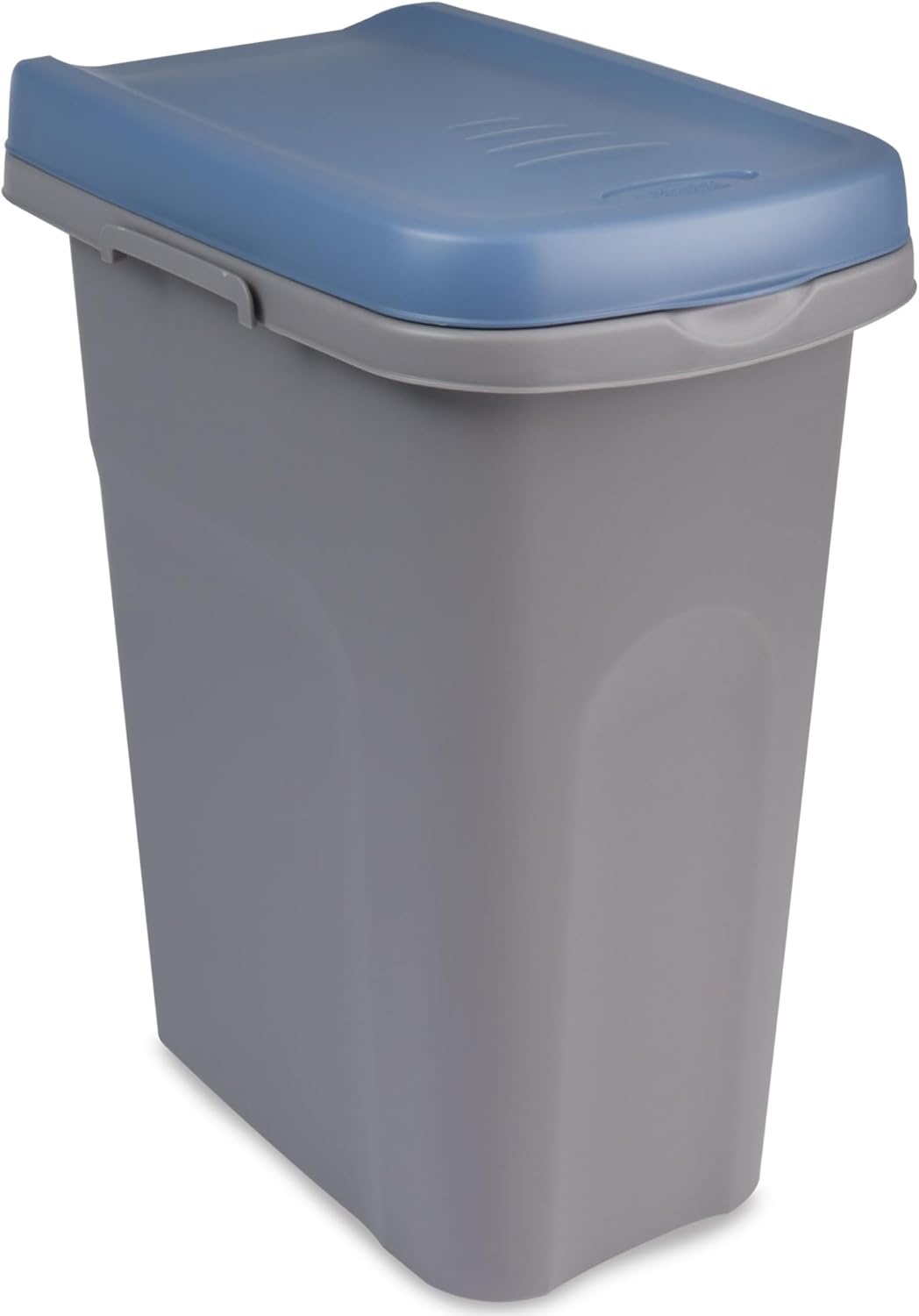 Kompakter Küchen-Mülleimer, Blau 15 Liter