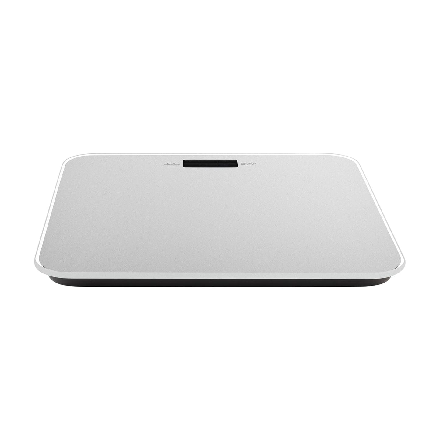 Digitale Badezimmerwaage mit LCD-Display, 180 kg Kapazität, weiss