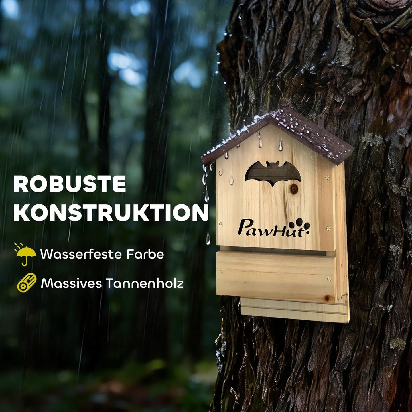 3er-Set Fledermauskasten