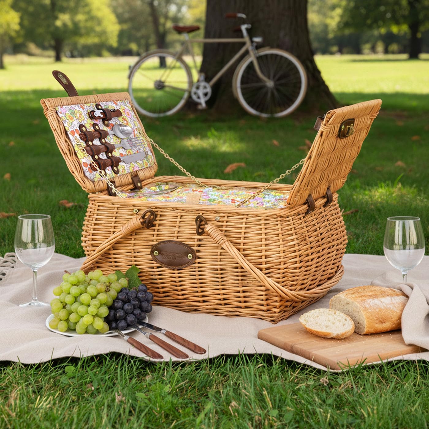 Picknickkorb für 2 Personen