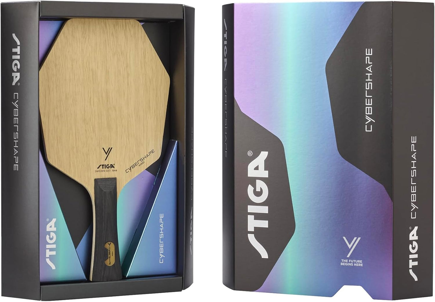 Cybershape Tischtennisschläger-Holz Konkav, Konkav