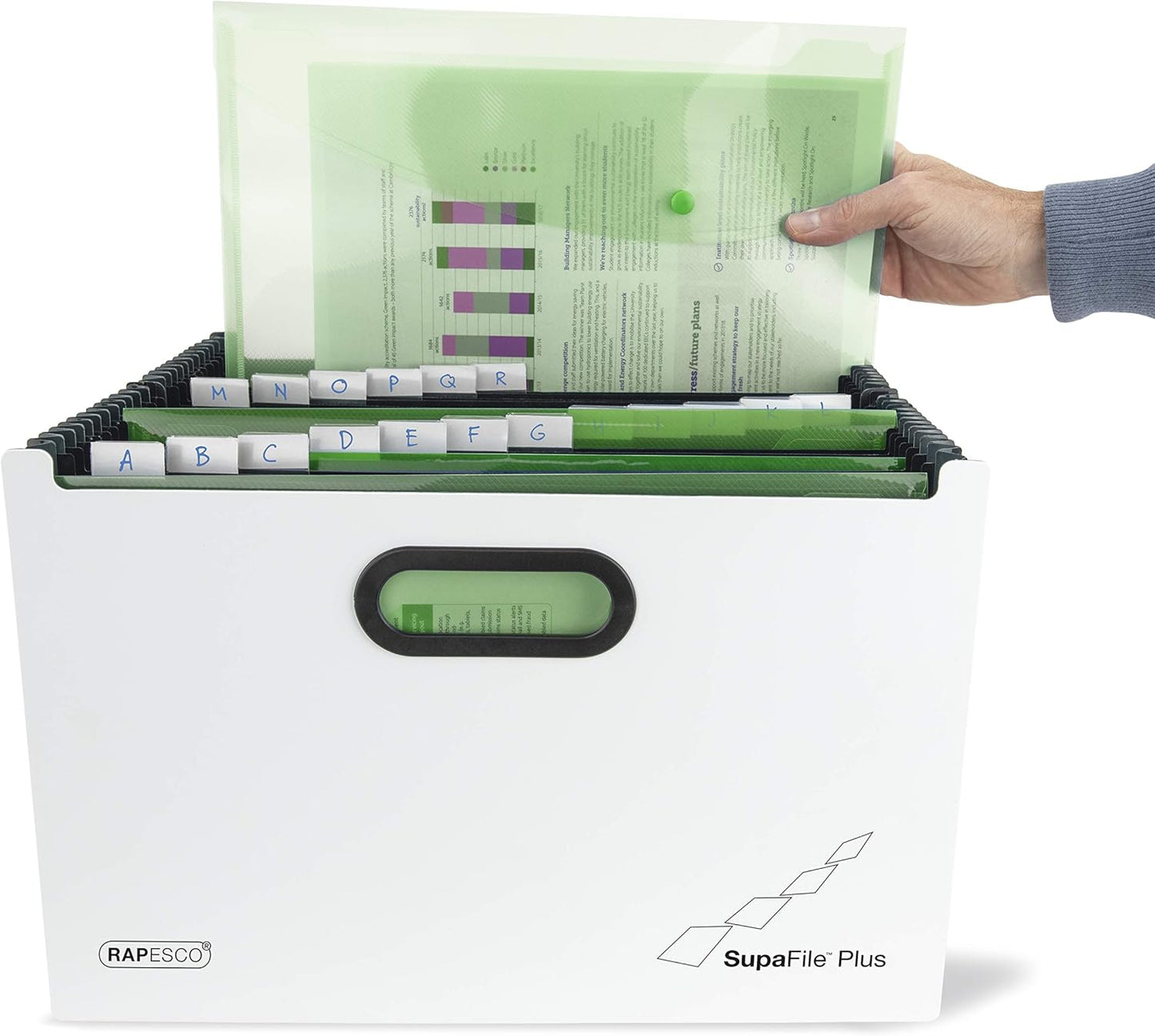 Desktop-Organizer SupaFile Plus, 26-teilige