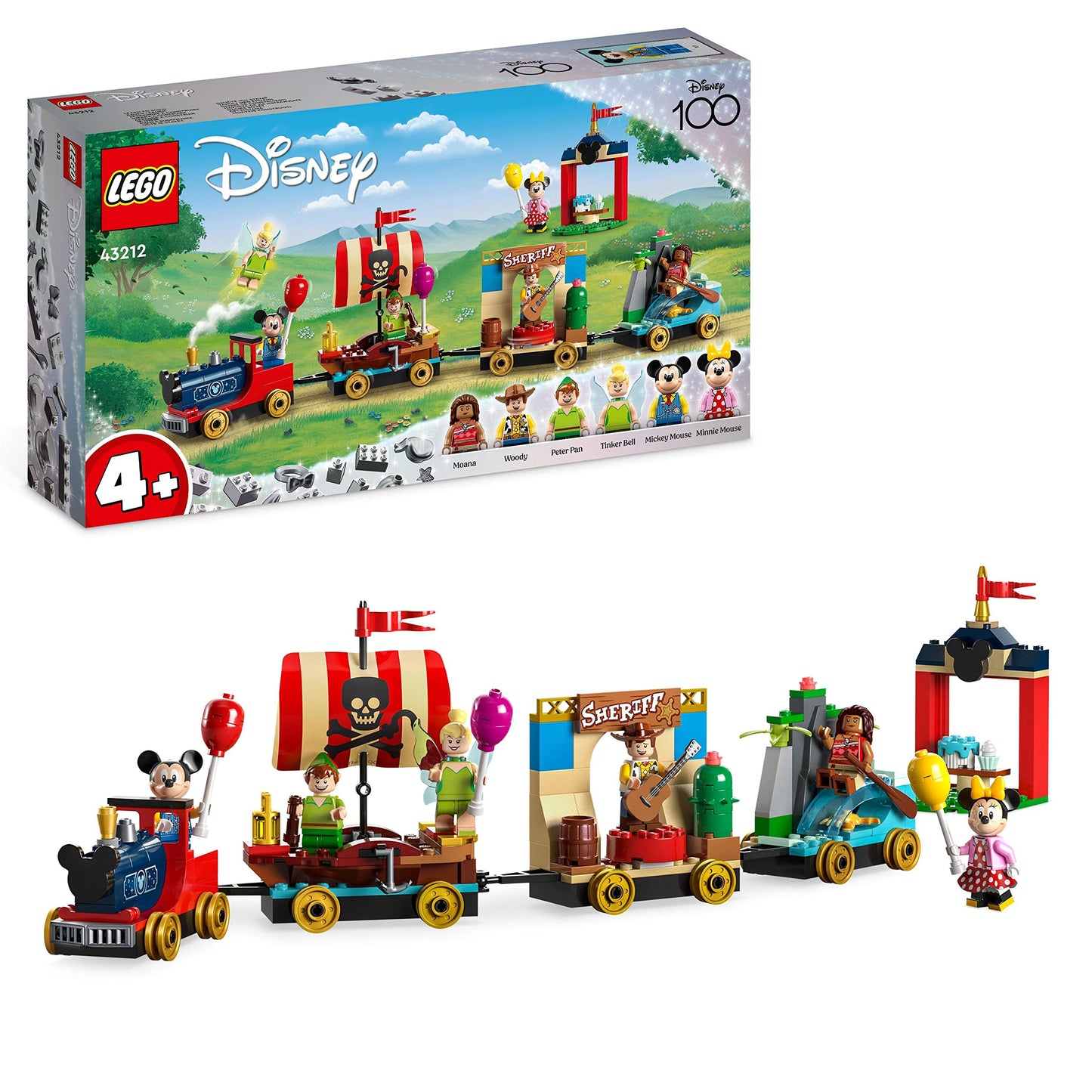 43212 Disney Geburtstagszug, Konstruktionsspielzeug, Single