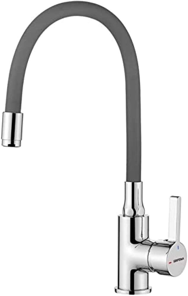 Küchenarmatur mit flexiblem Auslauf G4002-9, Grau