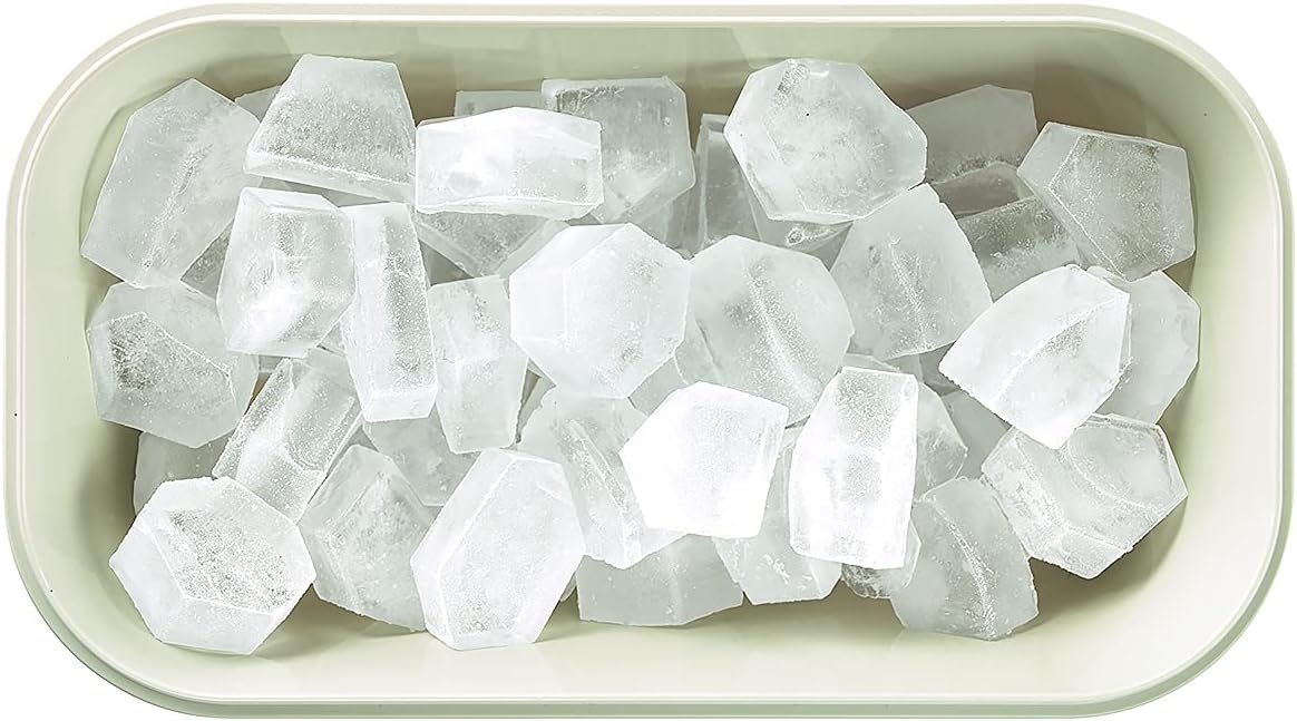 Eiswürfelbox, Weiß