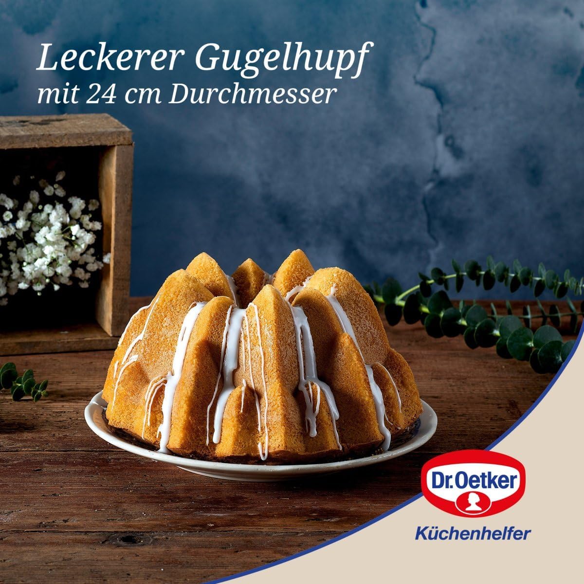 Gugelhupfform Creative mit Antihaftbeschichtung (24 cm), Creative