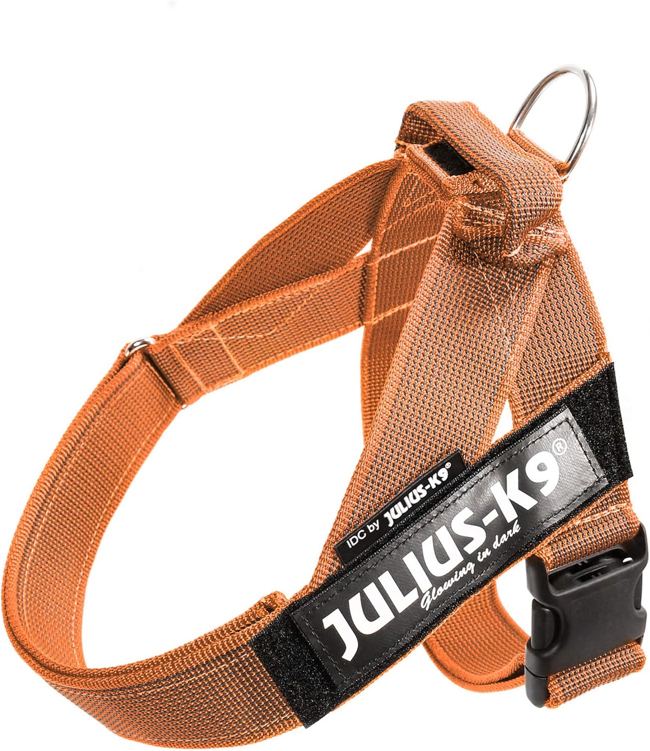 Color & Gray - Beltgeschirr für Hunde, L / 1 orange-grau