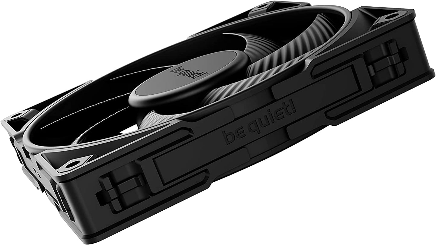 Silent Wings PRO 4 PWM 140x140x25, Gehäuselüfter, Schwarz 140mm PWM Pro