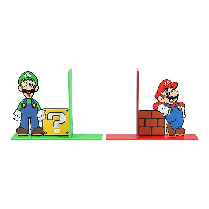 Super Mario Buchstützen-Set: Mario & Luigi