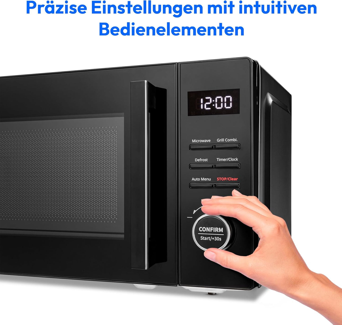 MD12021 Mikrowelle mit Grillfunktion, 20 Liter Grill