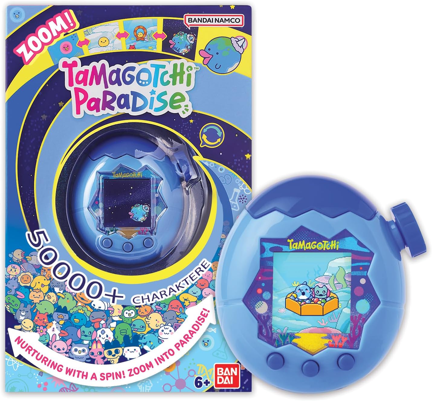 Tamagotchi Paradise Water, Blau
