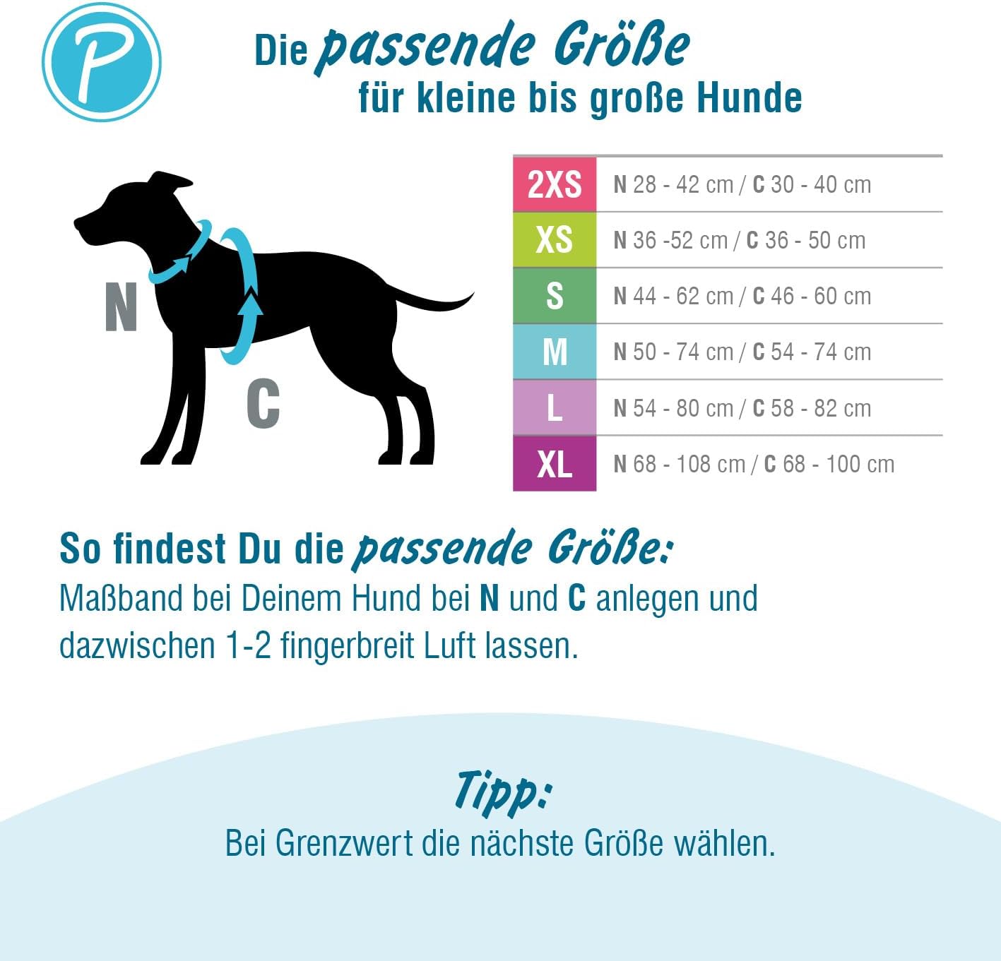 Hundegeschirr Basic Comfort, Champagner XL