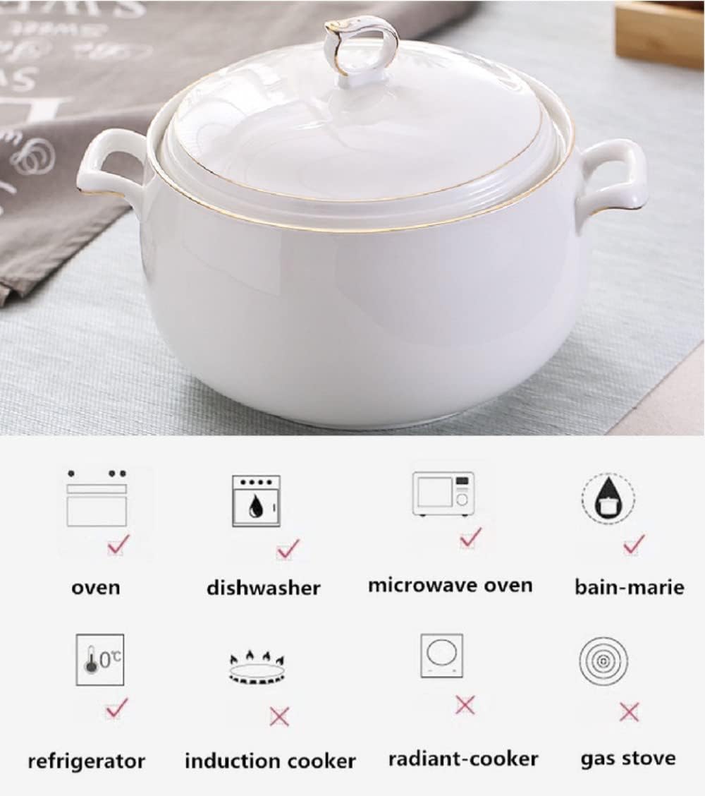 Suppenterrine mit Deckel, 3 l