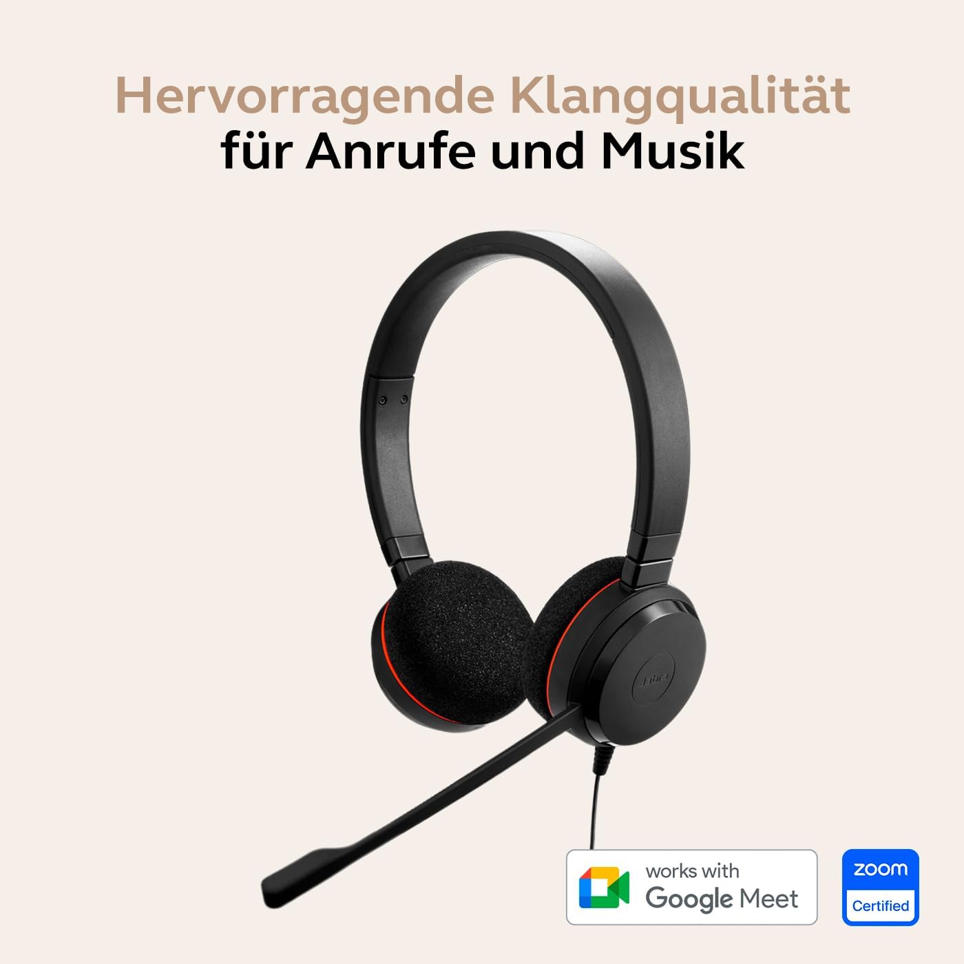 Evolve 20 Stereo Headset für VoIP Softphone