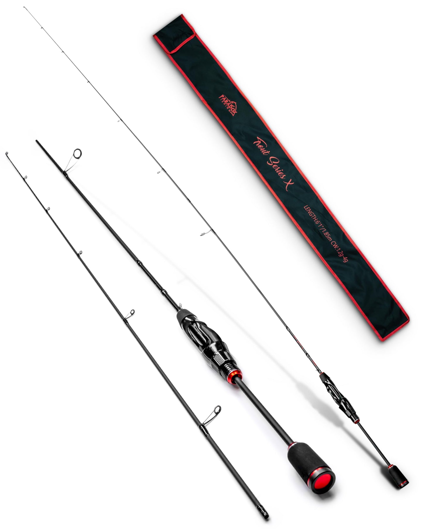Trout Series X UL-Ruten Set, 1,2g-4g, UL-Rute