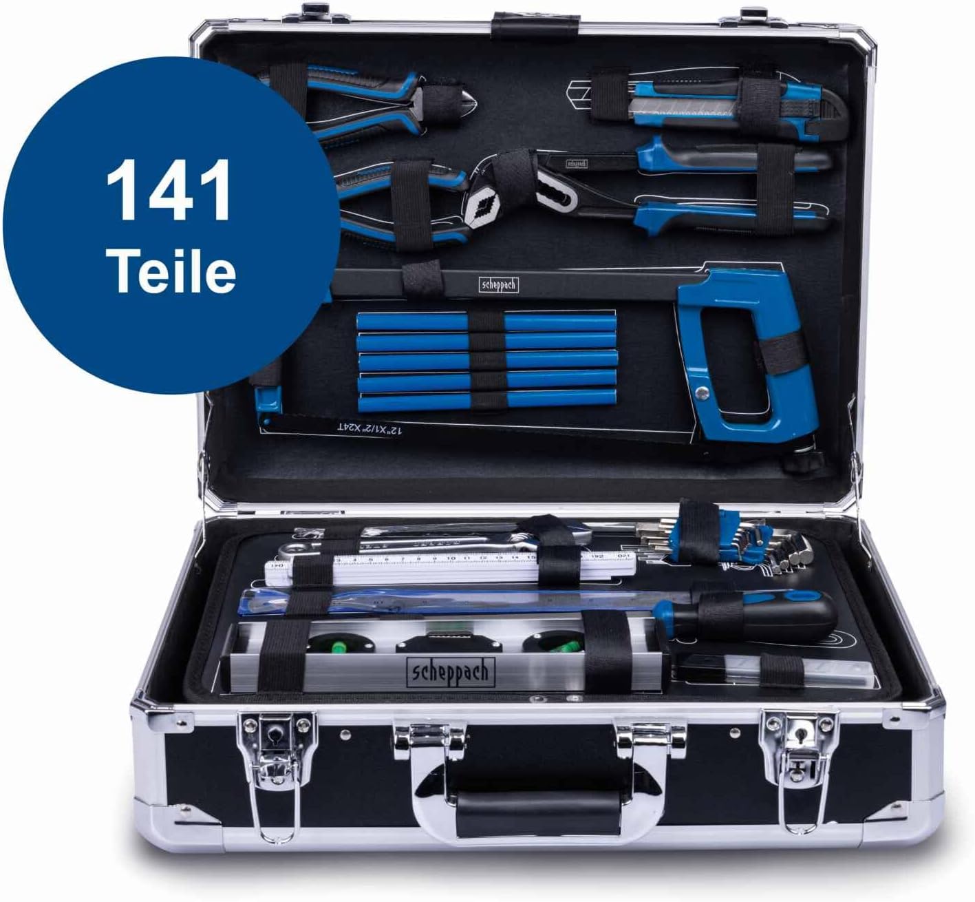 Werkzeugkoffer-Set TB200 (141-teilig), TB200 - 141-tlg