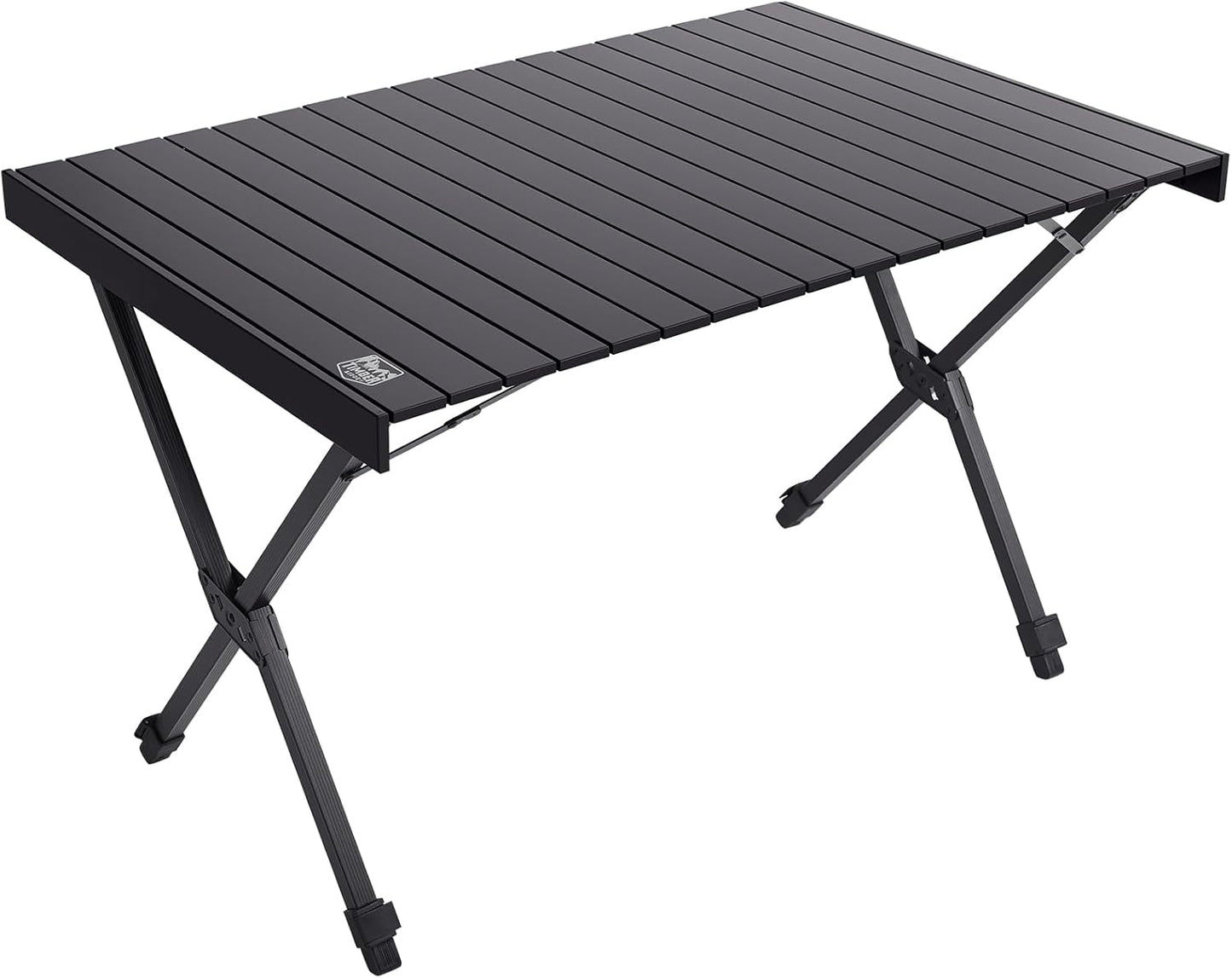 Klappbarer Campingtisch, Schwarz
