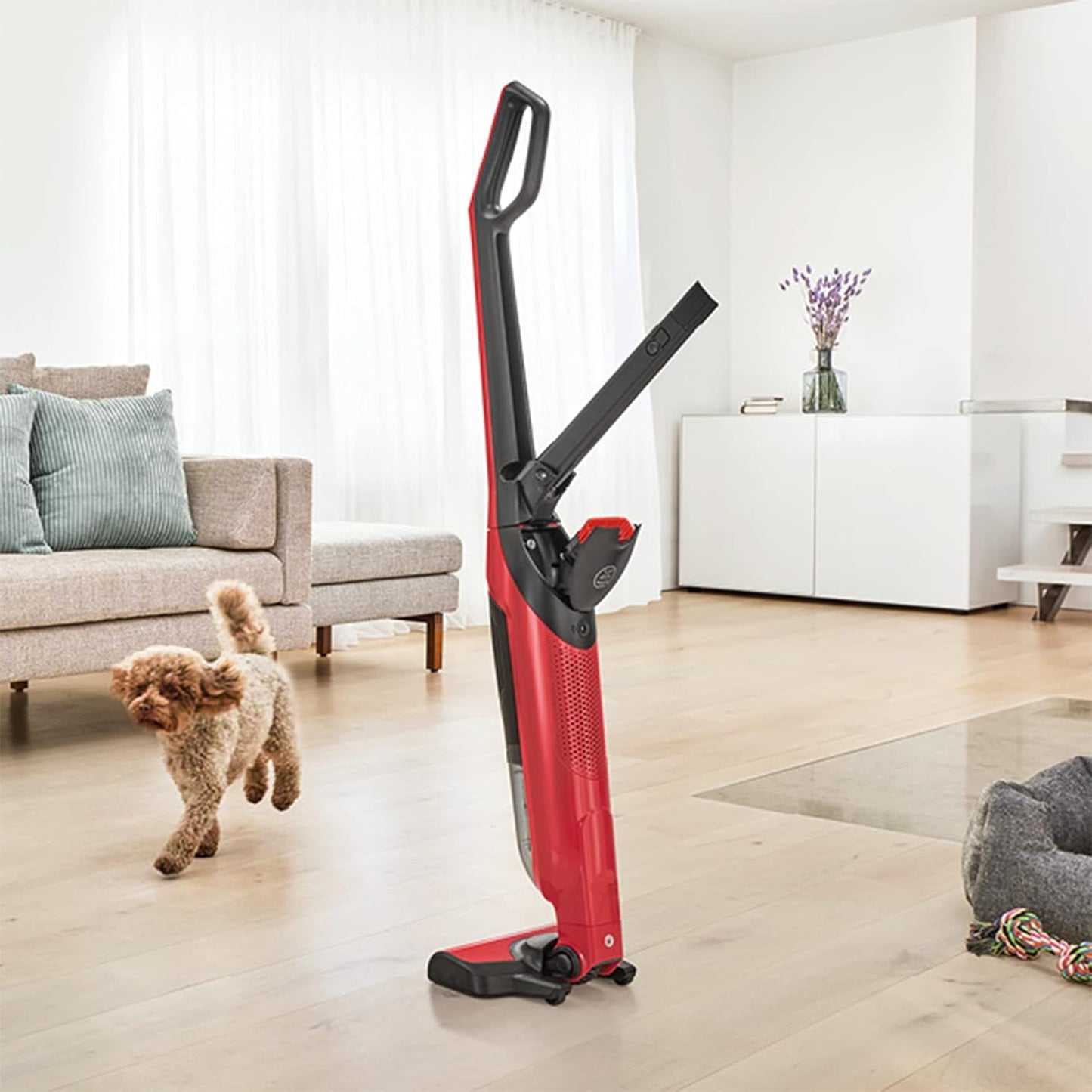 Multifunktions-Besensauger BBH3ZOO28, 28V Rot/Schwarz