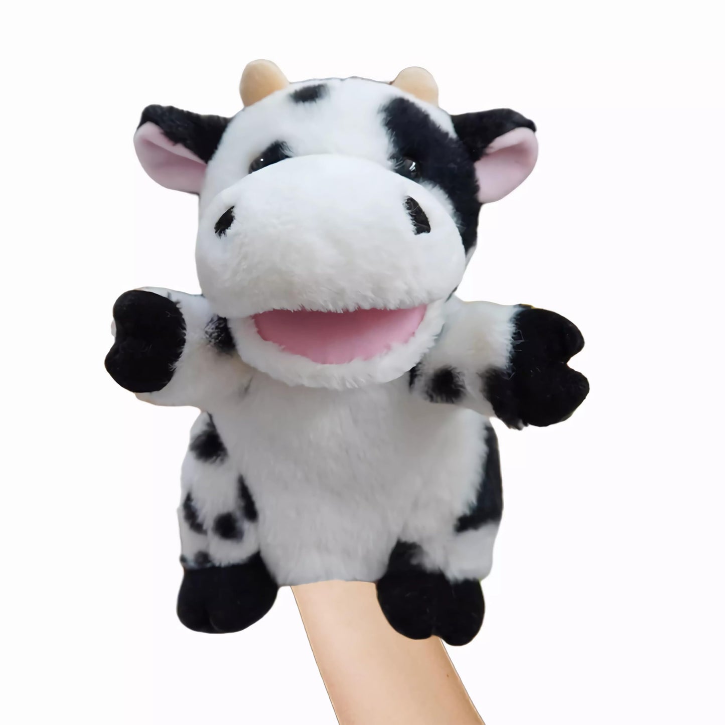Tierhandpuppe Kuh, Kuh