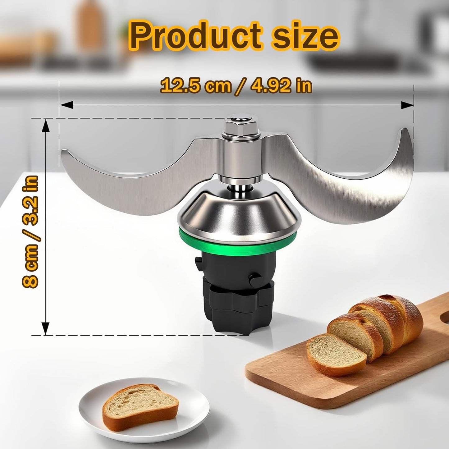 Teigmesser für Thermomix TM7/TM6/TM5