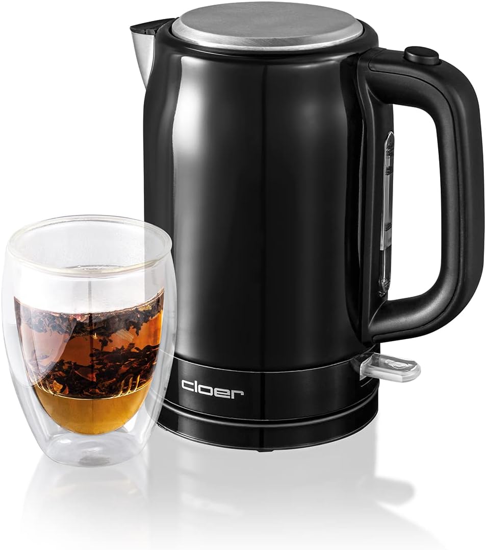 Wasserkocher 4520, Wasserkocher 1,7 Liter Schwarz